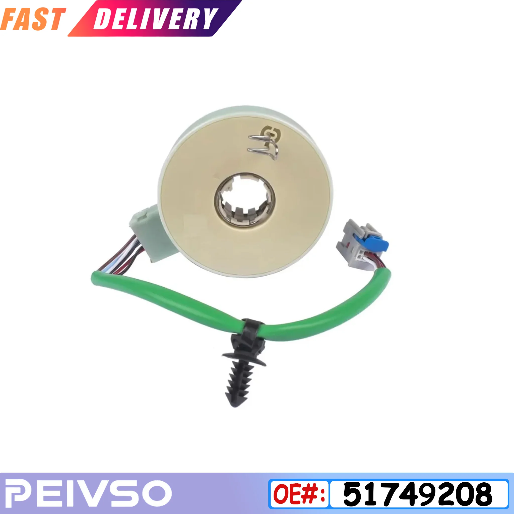 PEIVSO Brand New High Quality Steering Angle Sensor 51749208 For Fiat Panda 169 Lancia Ypsilon Auto Parts