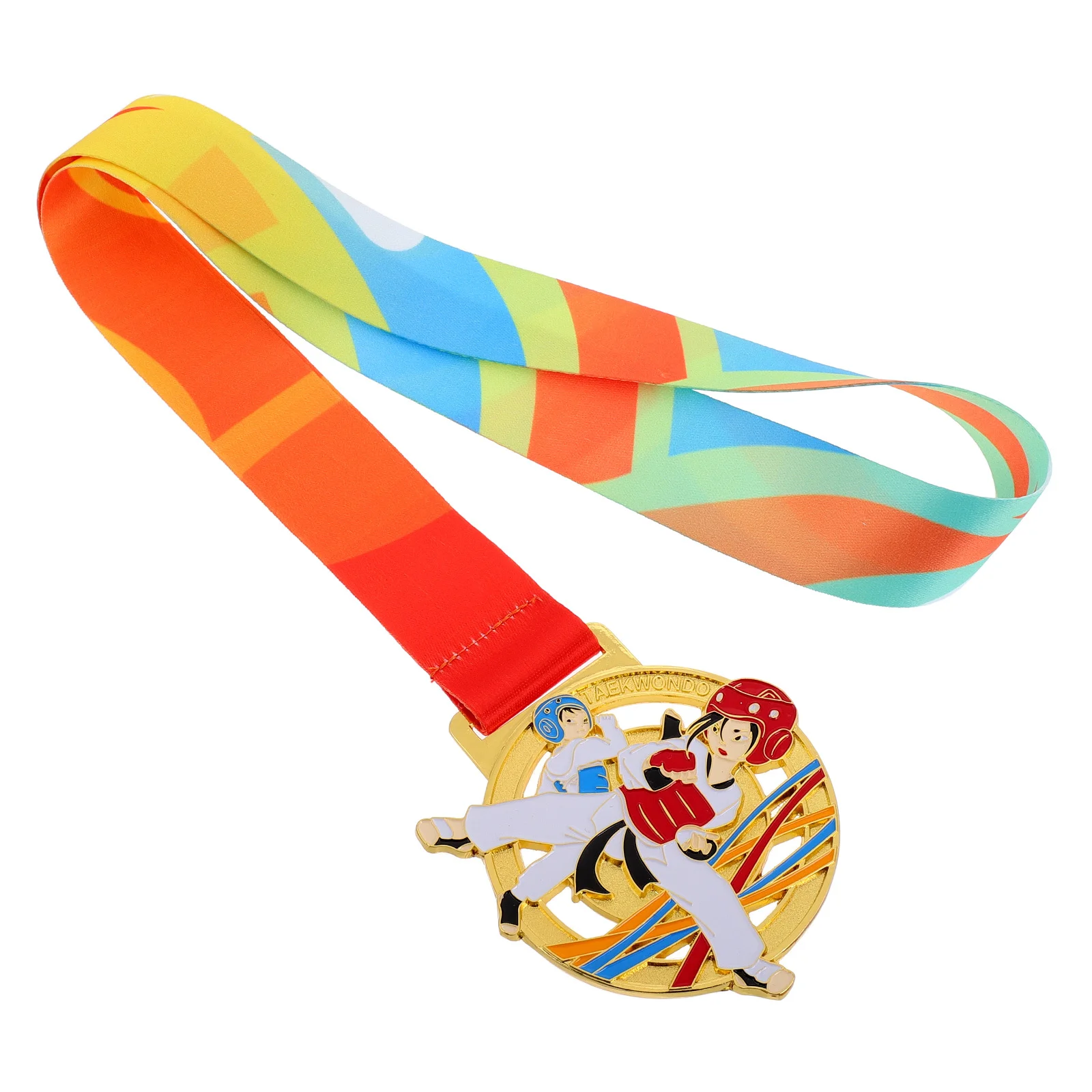 ميداليات التايكوندو الفائزة للأطفال، ميداليات جوائز فنون الدفاع عن النفس المعدنية الفضية للأطفال، التعرف على المنافسة #2