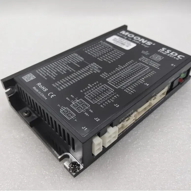 

MOONS SSDC10-D 24-70 В 0,1 А-10 А серводвигатель с замкнутым контуром Ethernet ModbusTCP nema 23 nema 34 привод шагового двигателя