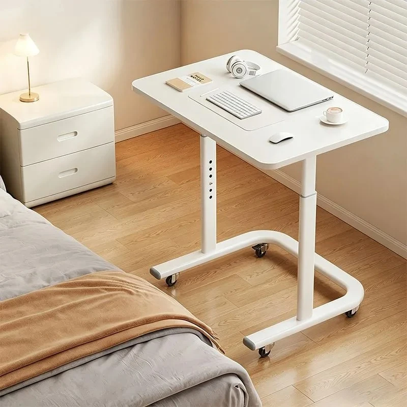 Movable Lift Bedside Table Bedroom Home Computer Desk Desk