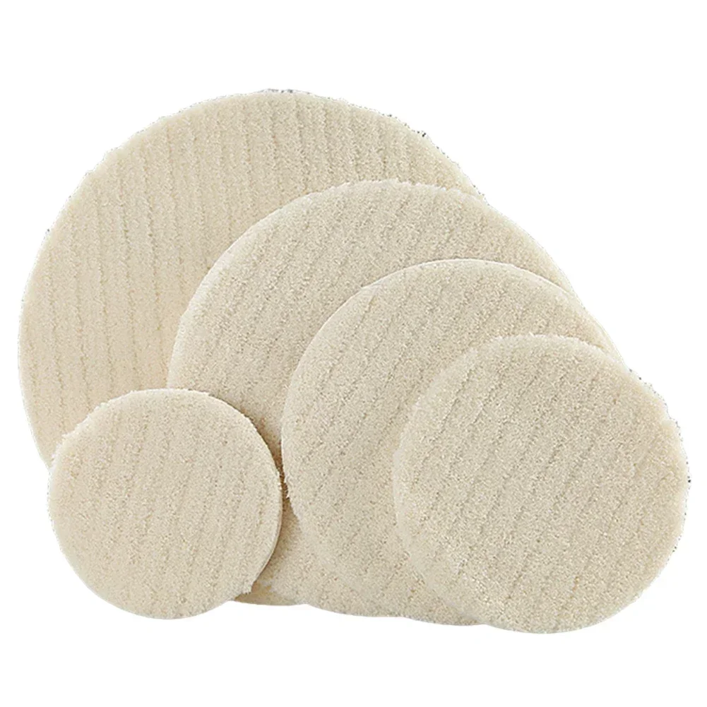 

Buffing Pads Polishing Pads Wool Wool Buffing 75-180mm Coated Cushion Stone Felt Wheel Polish Repair Abrasives