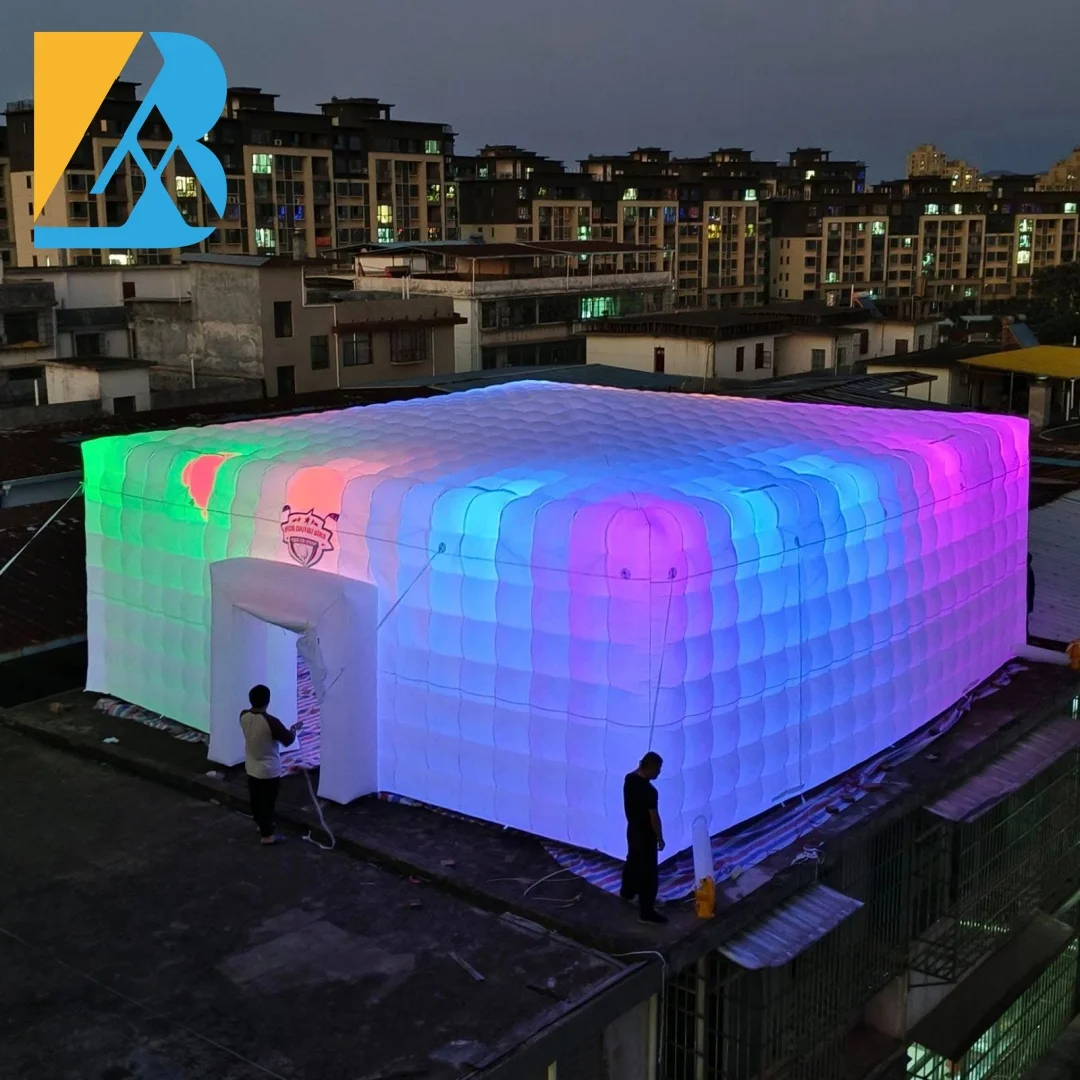 Custom Built Lights up Huge Inflatable Equipment Inflatable Tent for Outdoor Events Toy