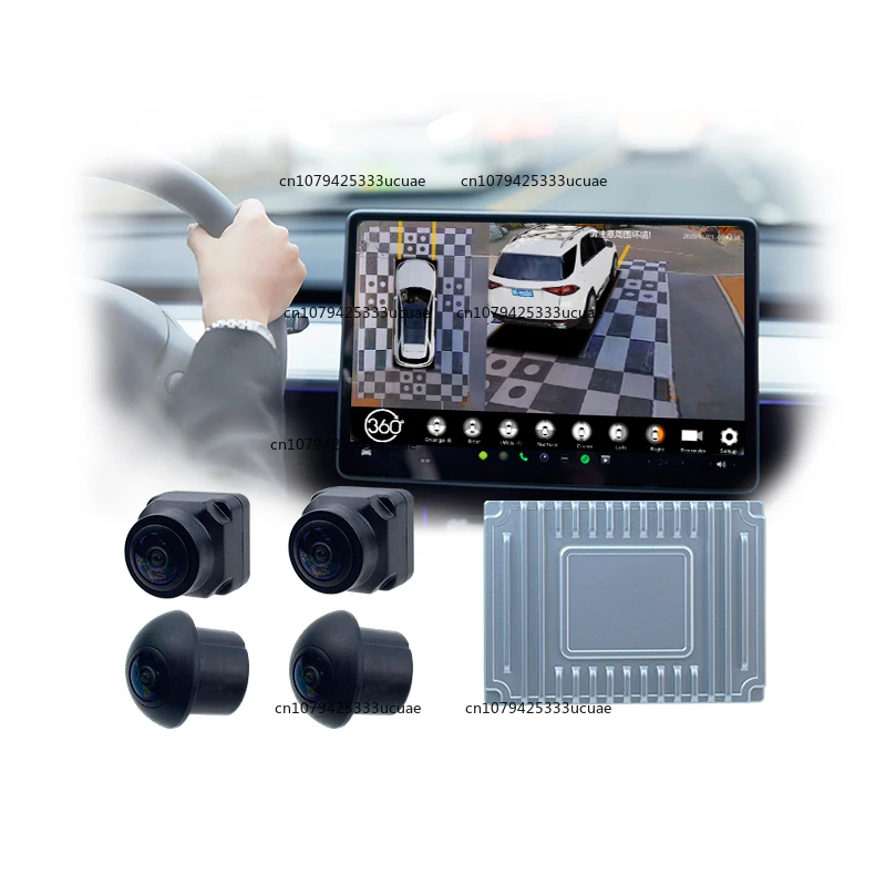

360 Parking HD Car 360 Degree Car 2D 3D System 4 Cameras for Truck