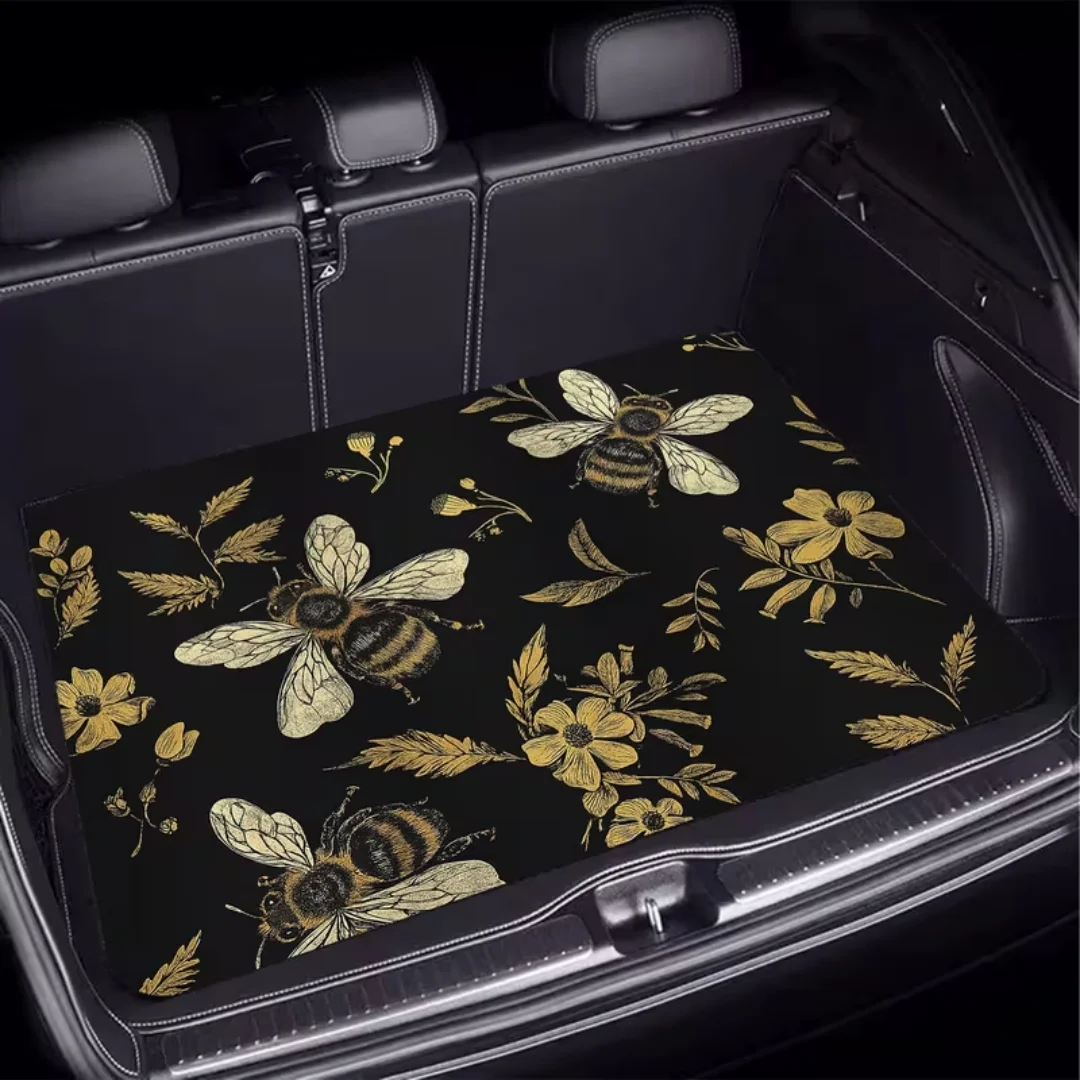 Car Accessories You Must Have - 1 шт., ретро-коврик для багажника автомобиля