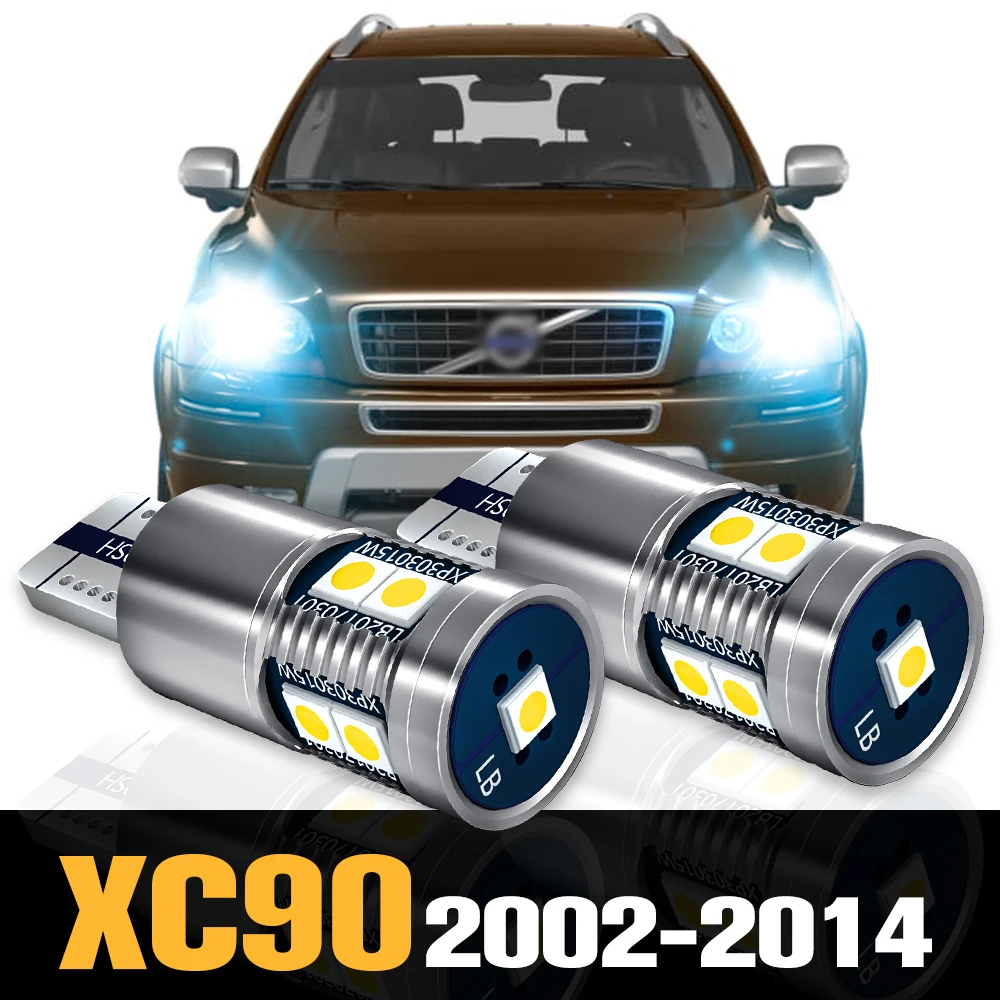 

2pcs Canbus LED Clearance Light Parking Lamp Accessories For Volvo XC90 2002-2014 2005 2006 2007 2008 2009 2010 2011 2012 2013