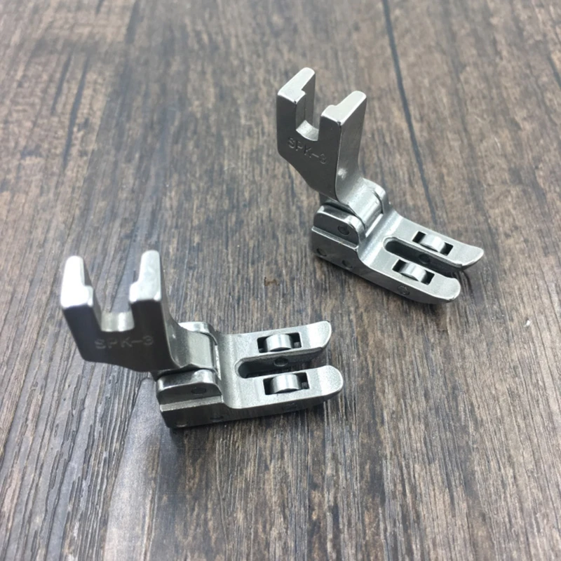 SPK-3 Roller Presser Foot Durable Anti Deformed Universal Sewing Machine Replacement Accessories Universal Presser Foot