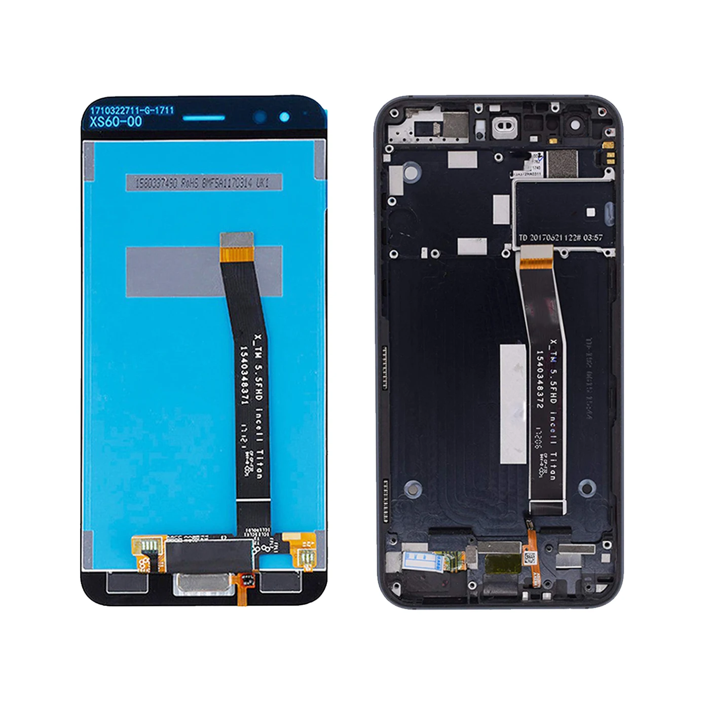 LCD For ASUS Zenfone 4 ZE554KL LCD 2017 Panel Touch Screen Digitizer Assembly For Zenfone 4 ZE554KL Z01KD Display With Frame