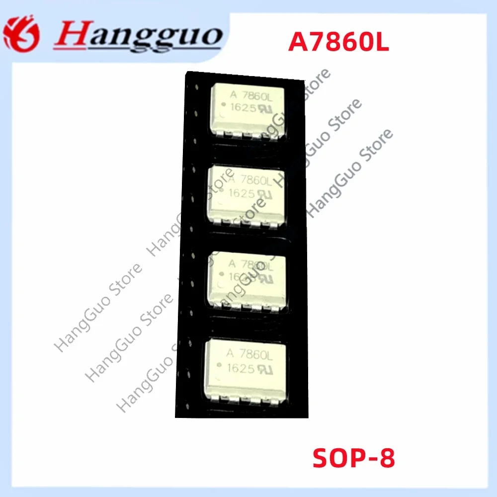 10PCS/Lot A7860 A7860L HCPL-7860 SOP High Speed optocoupler SOP-8 A7860L optocoupler module