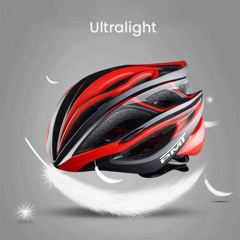 PMT Ultralight Cycling Helmet EPS Road Mountain Bicycle Integrally-molded Helmet Bike Casco For Cycling Ski Outdoor Sports