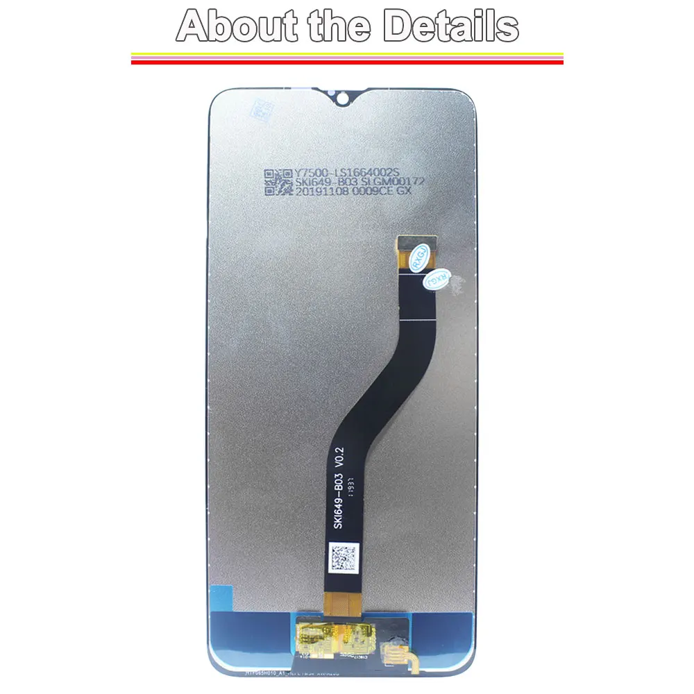 For Samsung Galaxy A20s LCD Display Touch Screen Digitizer Assembly Replacement for Samsung  A20s A207F LCD Screen