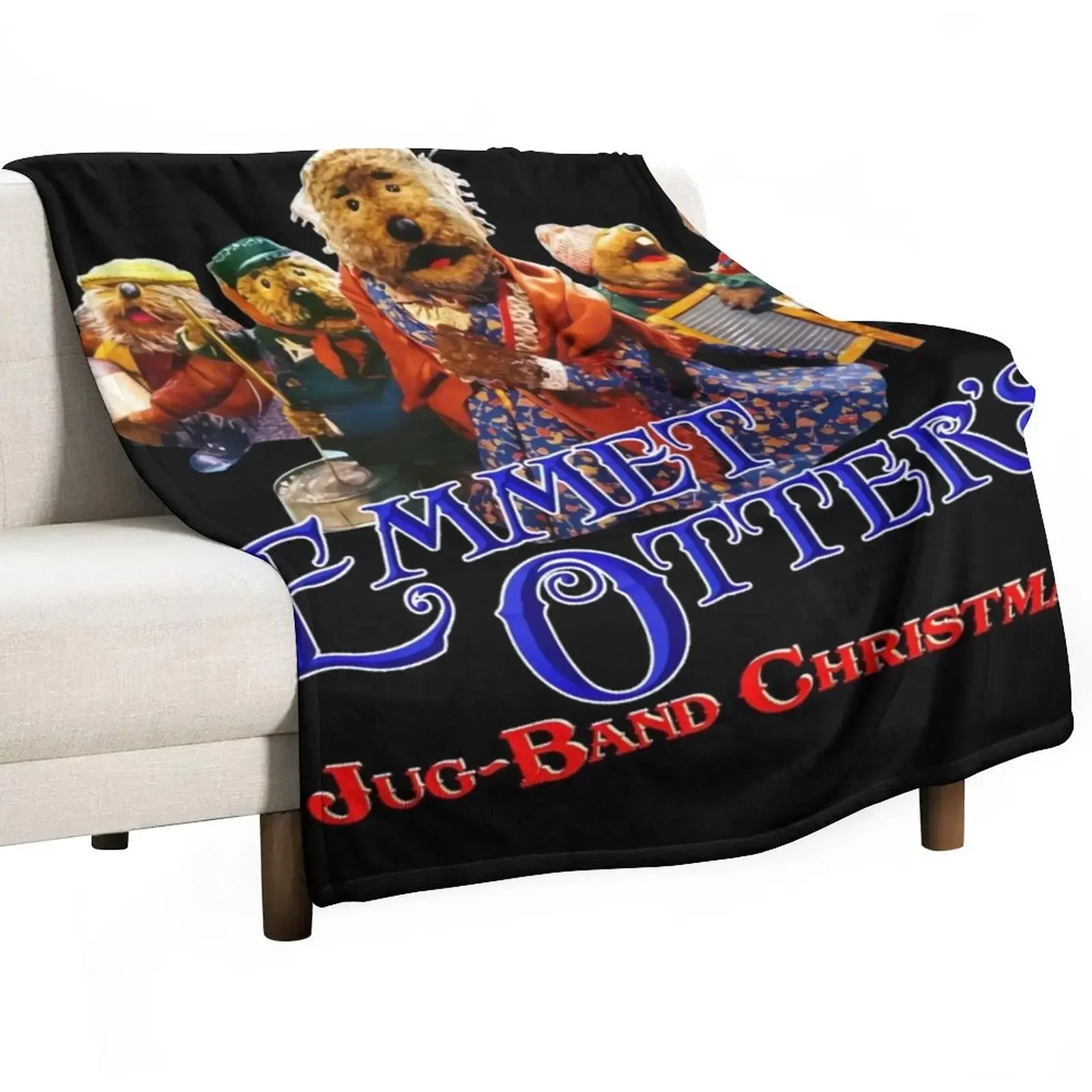 

Emmet-otter, emmet otter jug band christmas, emmet otters jug band christmas, otter lover, otters, otter Throw Blanket