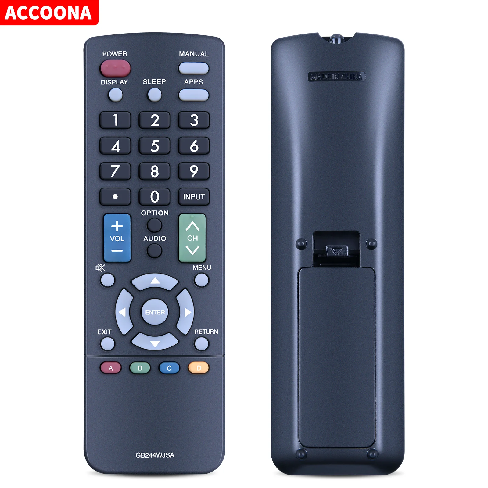 Remote control for Sharp GB244WJSA PN-UH601 Standard v1