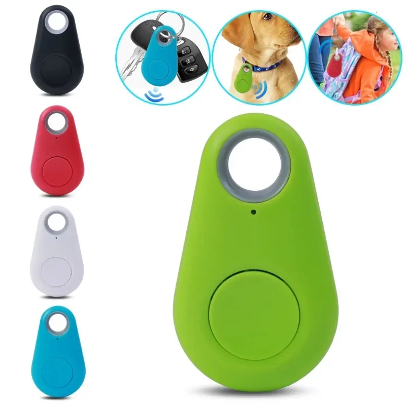 Bluetooth Anti Lost Device Tracking Device GPS Tracker Key Case Kids Pet Vehicle Finder Location Recording Tracker with Keychain