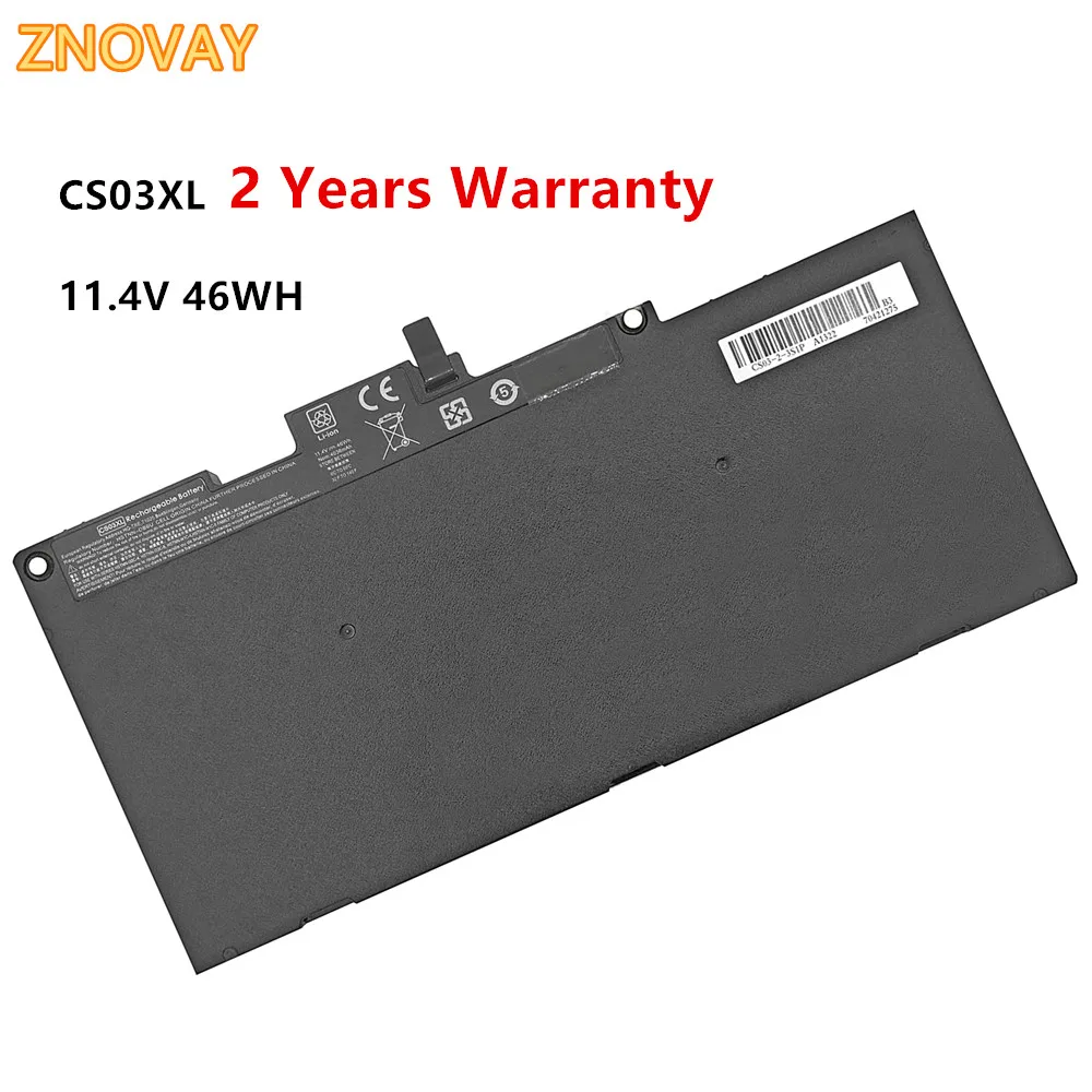 

ZNOVAY CS03XL Bussiness Battery for HP Elitebook 840 848 850 745 755 G3 G4 ZBook 15u G3 G4 Series HSTNN-UB6S 800231-141 4079mAh