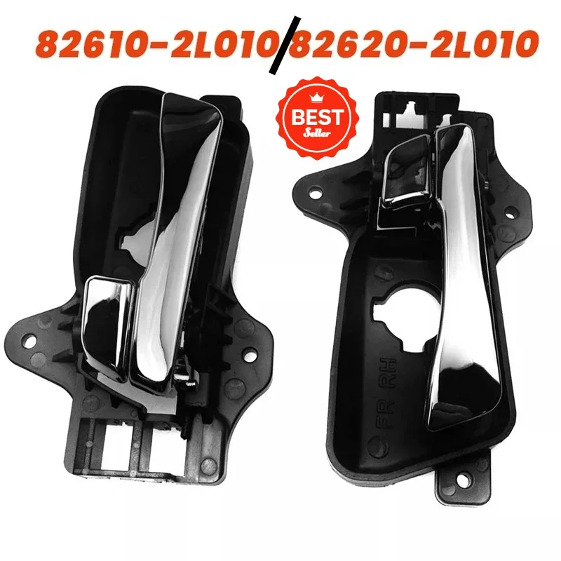

1Pair Front Door Inside Handle Chrome For Hyundai Elantra I30 I20 I Kia CEE'd 82610-2L010 82620-2L010 Interior Door Pull