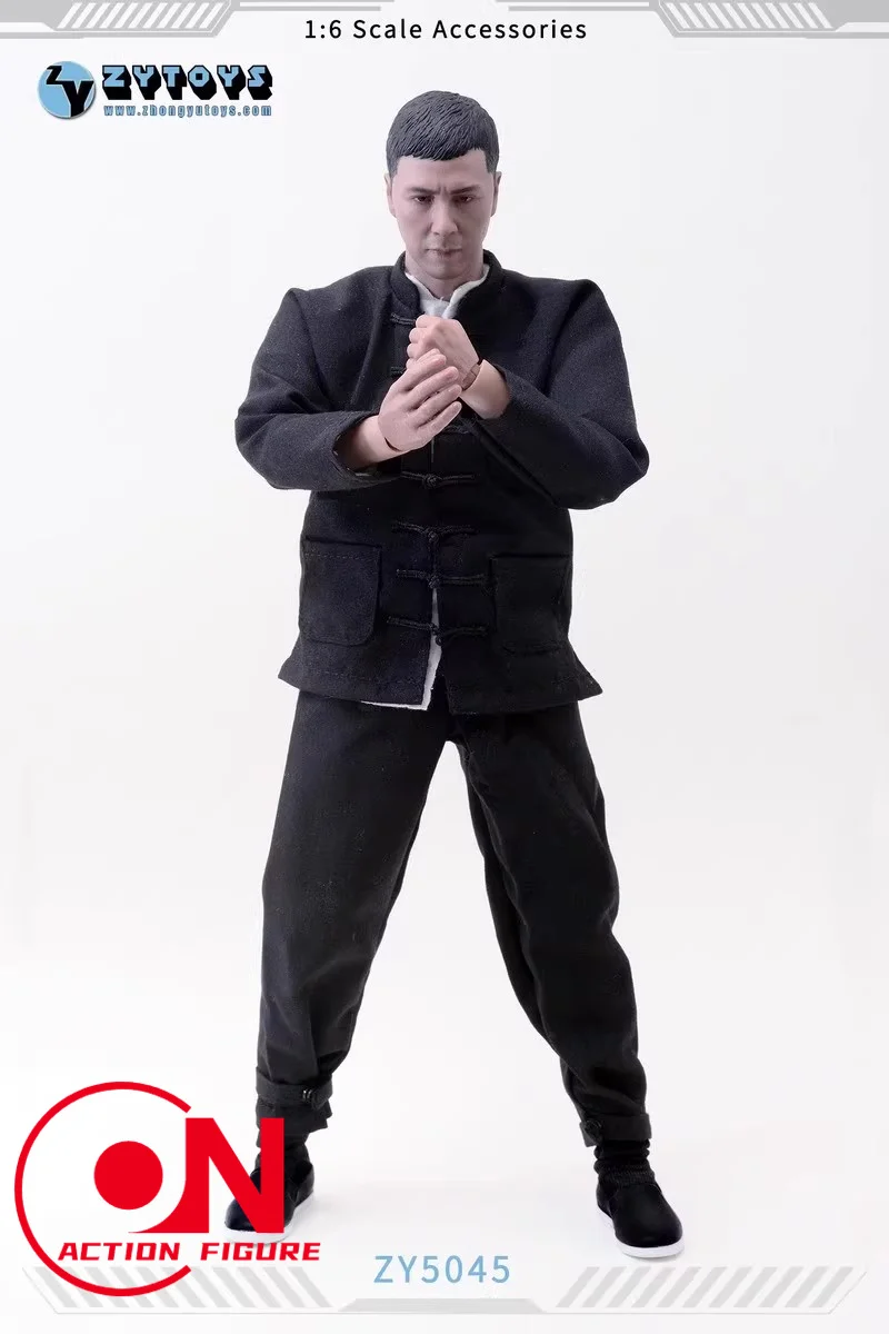 ZYTOYS 1/6 Male Traditional Chinese Clothing Kungfu Costume Model ZY5045 ZY5048 Fit 12'' Soldier Action Figure Body