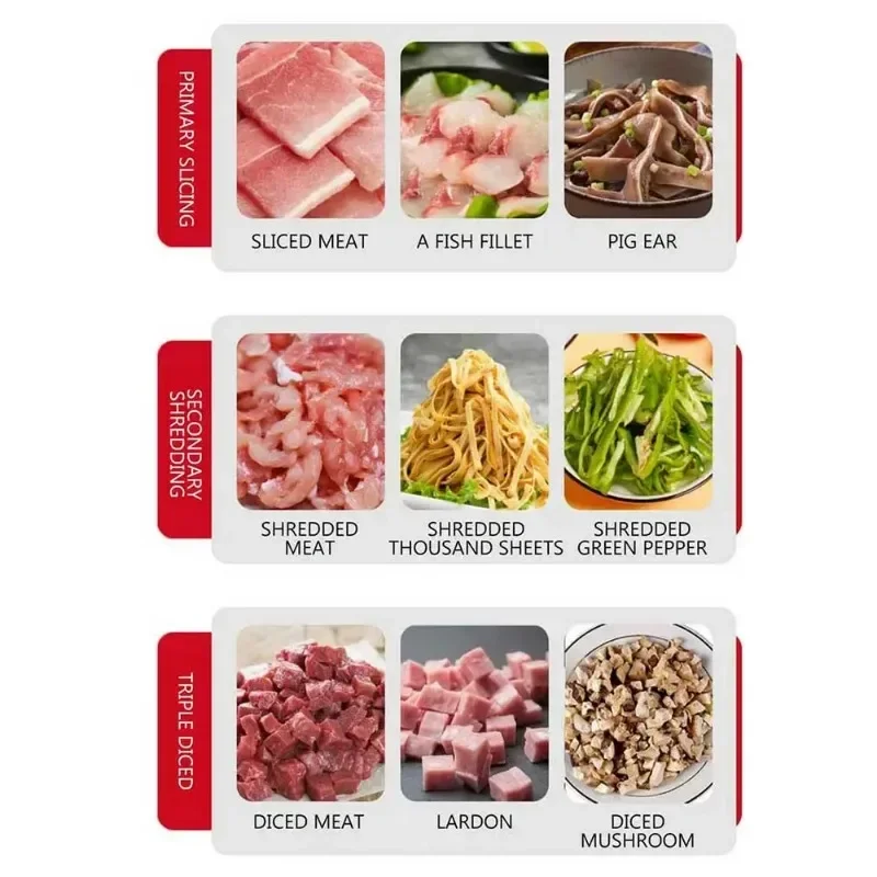 Cortadora De carne en cubitos completamente automática, cortadora De brochetas De cordero, picadora, Picadora Electrica De Alimentos