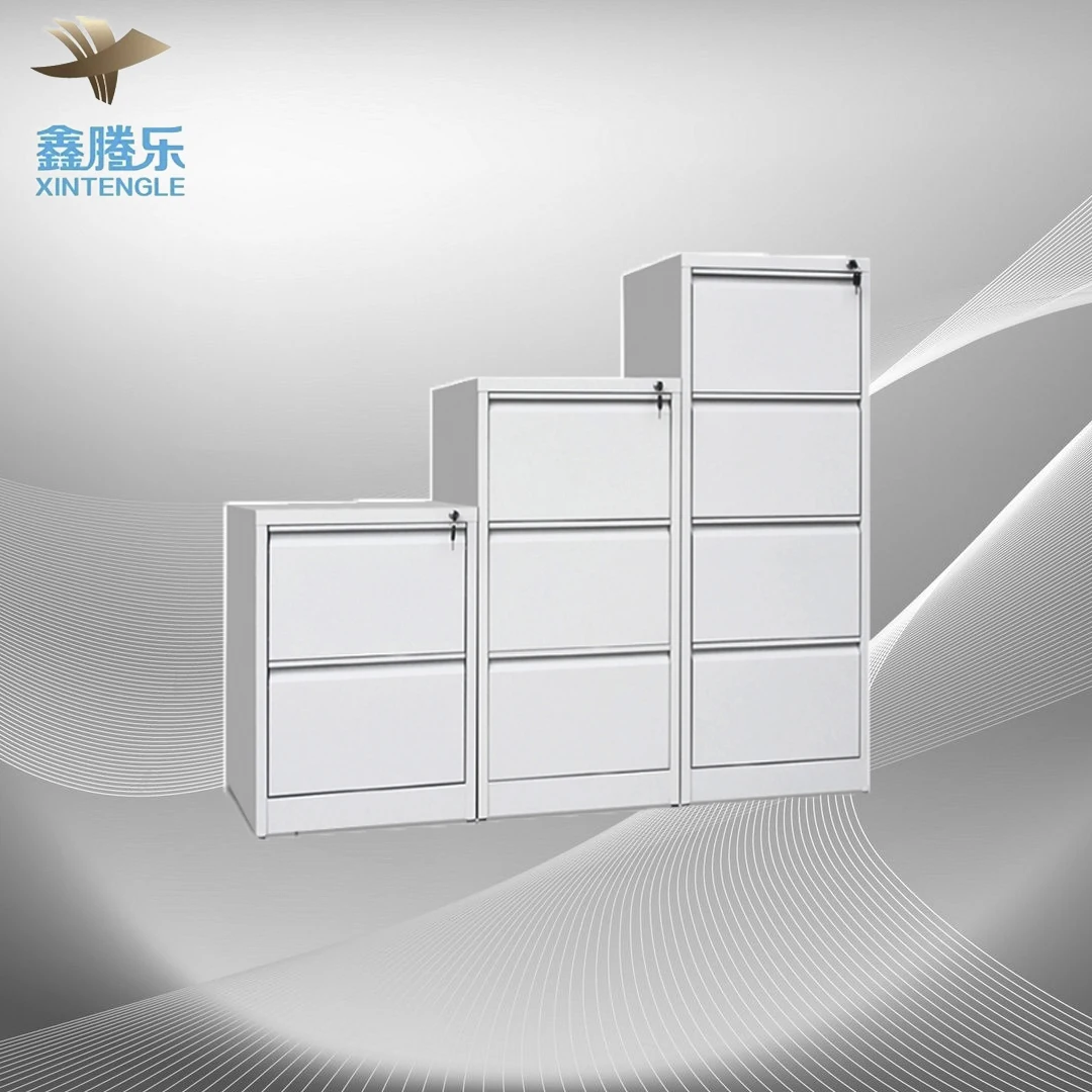 Modern Office Furniture Vertical Three-Drawer Lockable Filing Cabinet File Hanging Feature Storage Kitchen Outdoor School Use