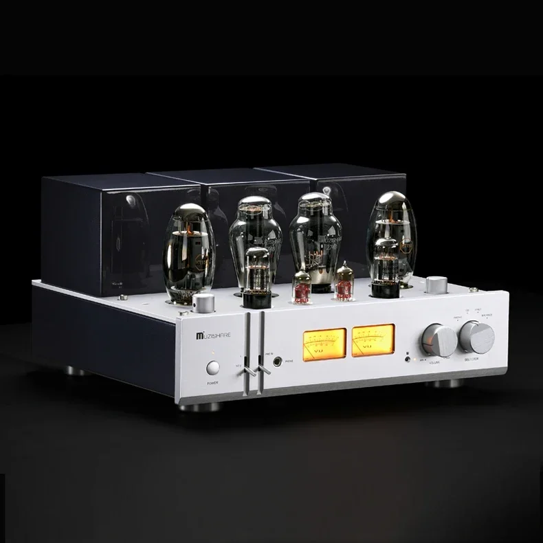 MUZISHARE X10 Single Ended Class A Electronic Tube Power Amplifier ECC83* 2,65N7*2. KT150*2 .274B*2 Balanced Input