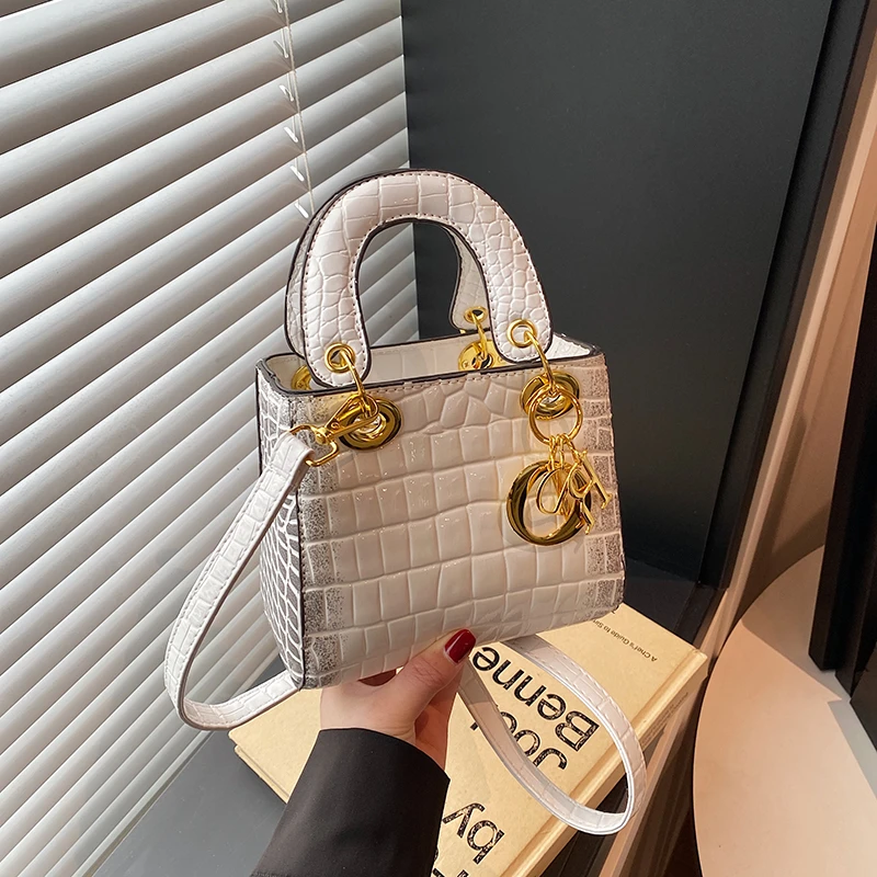 

Роскошная женская кожаная сумка высокого качества, элегантная сумка через плечо, классическая дизайнерская сумка через плечо в винтажном стиле