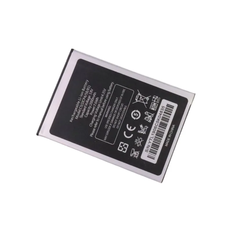 For Oukitel C5 / C5 Pro C5（11CP4/58/81)  Replacement Mobile Phone Battery 3.8V 2000mAh 7.6Wha
