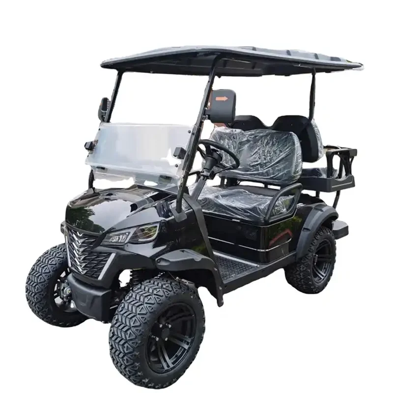 

New Luxury Design 2/4/6 Seater Golf Carts Family Lifted Lithium Golf Car 48v/72v Utility Vehicle Hunting Electric Golf Cart