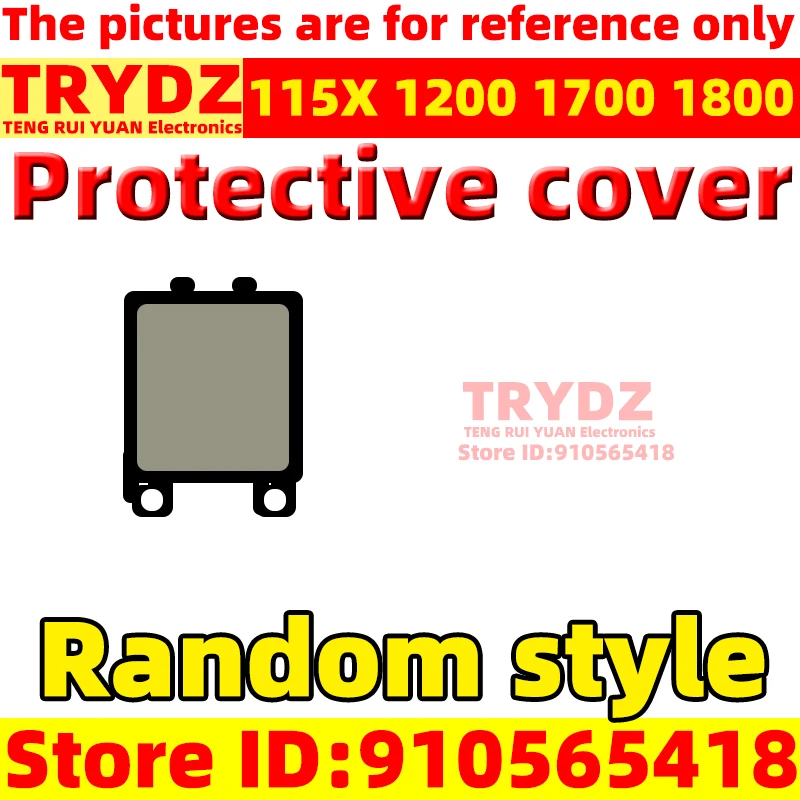 10pcs 115X 1200 1700 1800 Series motherboard CPU bottom shell protective cover shell style