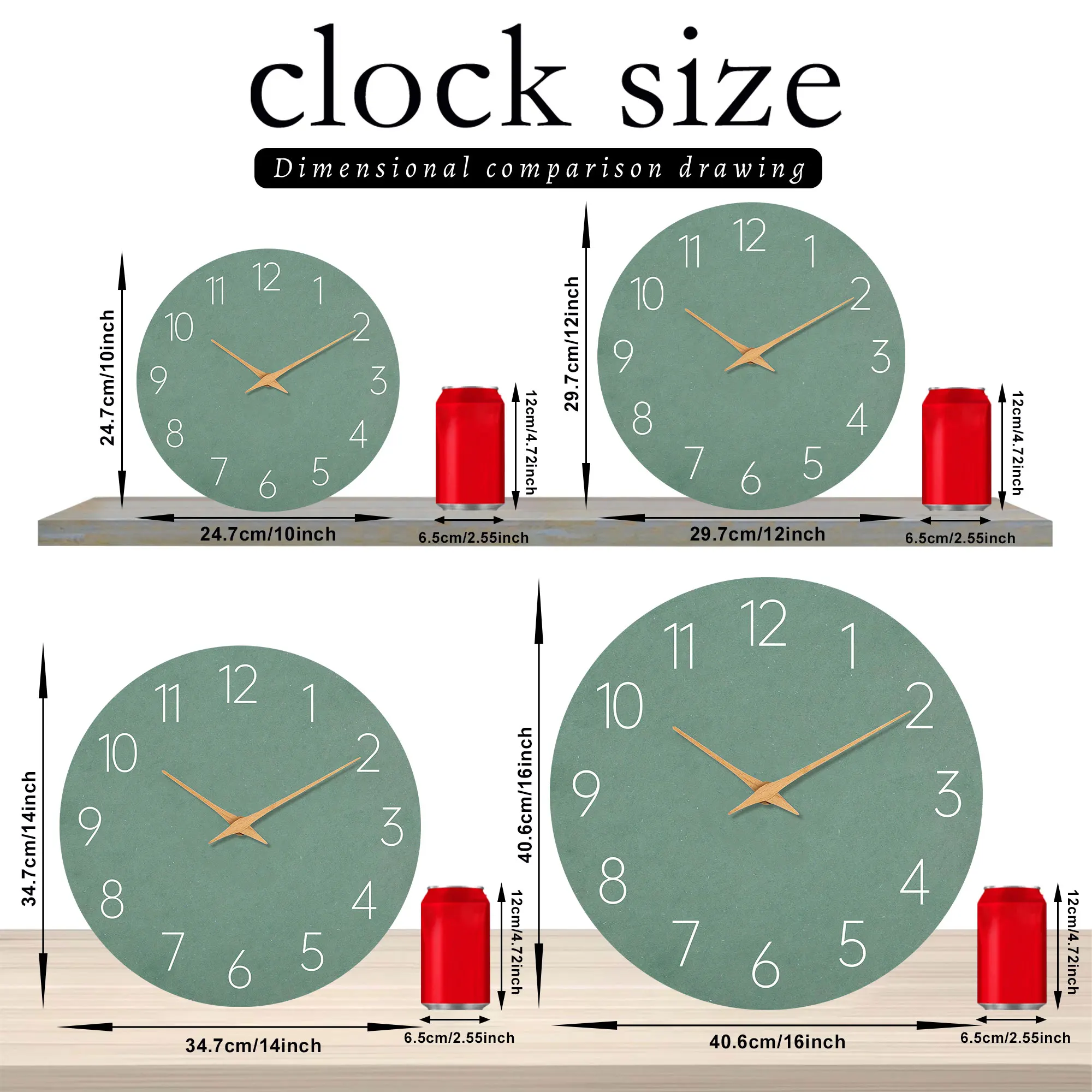 Thumbnail 2 - #75 Latest Silent Wall Clocks Offers