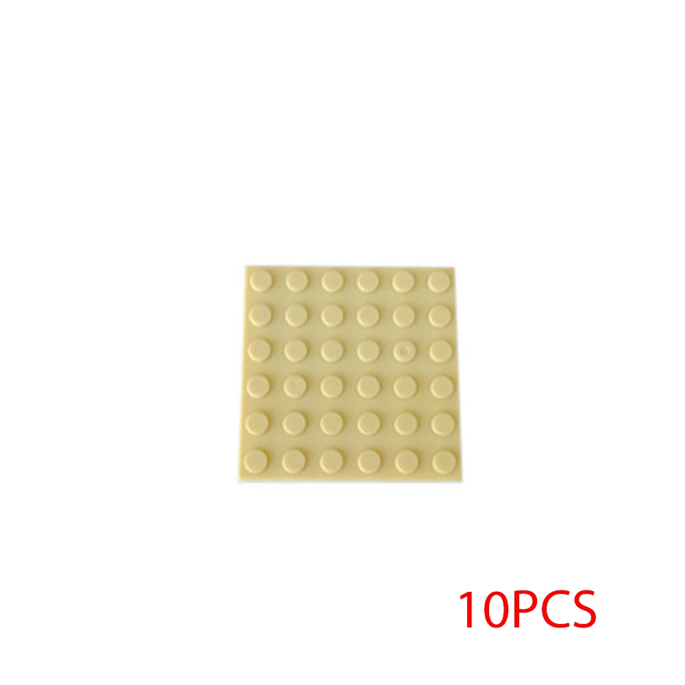 10 pièces Moc 3958 petite plaque de Base créative 6x6 points bricolage blocs de Construction briques assemble Construction jouets cadeaux pour les enfants