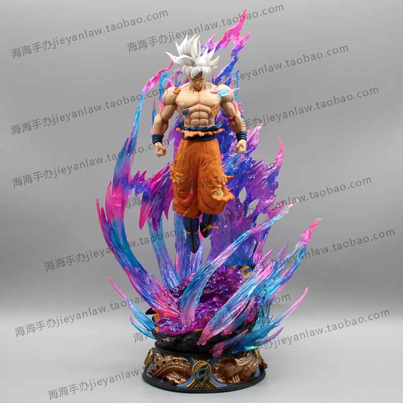 38cm Dragon Ball Z Action Figures Ls Son Goku Anime Collection Pvc Model Statue Doll Toys For Children Large Figurines Gift