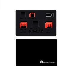 SIM Card Adapter Set e Nano Holder Case com Lphone Pin Needle, Slim Tamanho Do Cartão De Crédito para Carteira, Estojo De Armazenamento