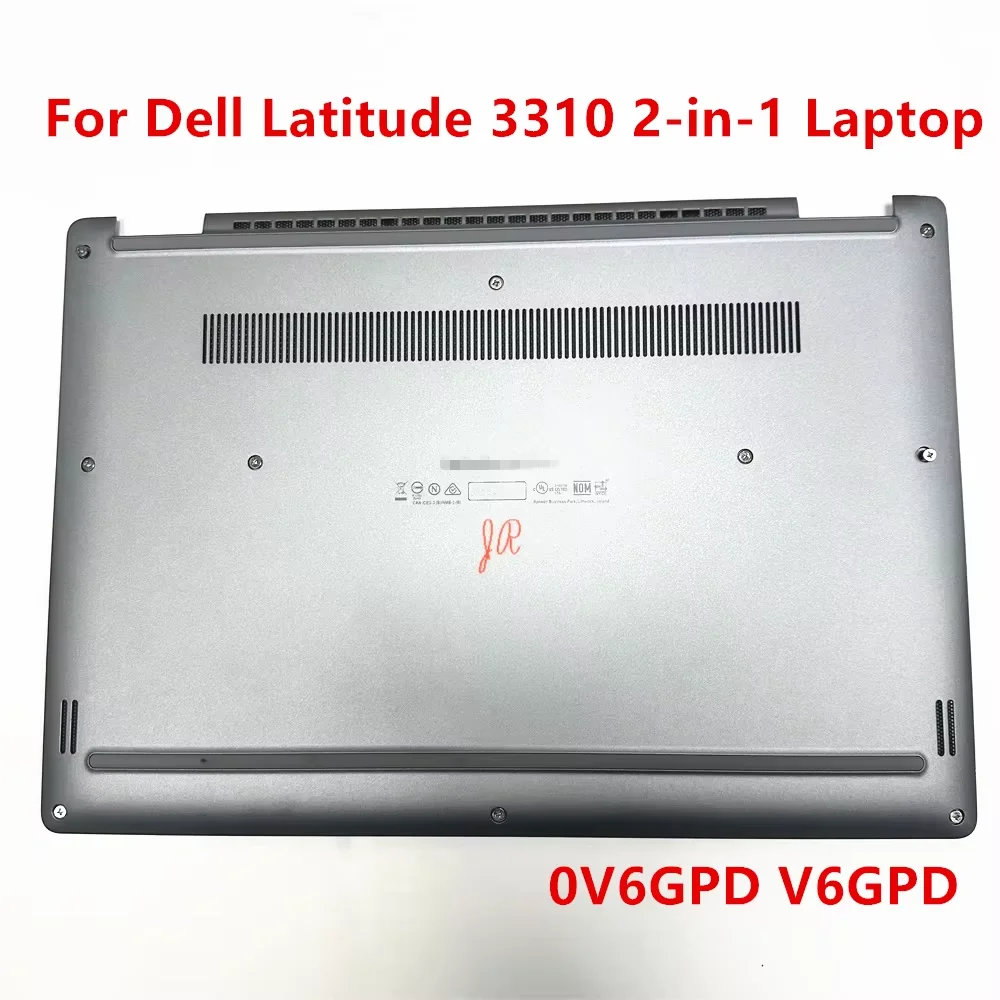 

Новый оригинальный чехол для ноутбука Dell Latitude 3310 2-в-1, задняя крышка, нижняя крышка, синяя крышка D CN 0V6GPD V6GPD