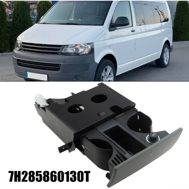 Drive  Ashtray Cup Holder Stand For  VW T5 T5.1 Transporter Ashtray Cup Coin Holder Dual Drink 7H285860130T 7H285860171N