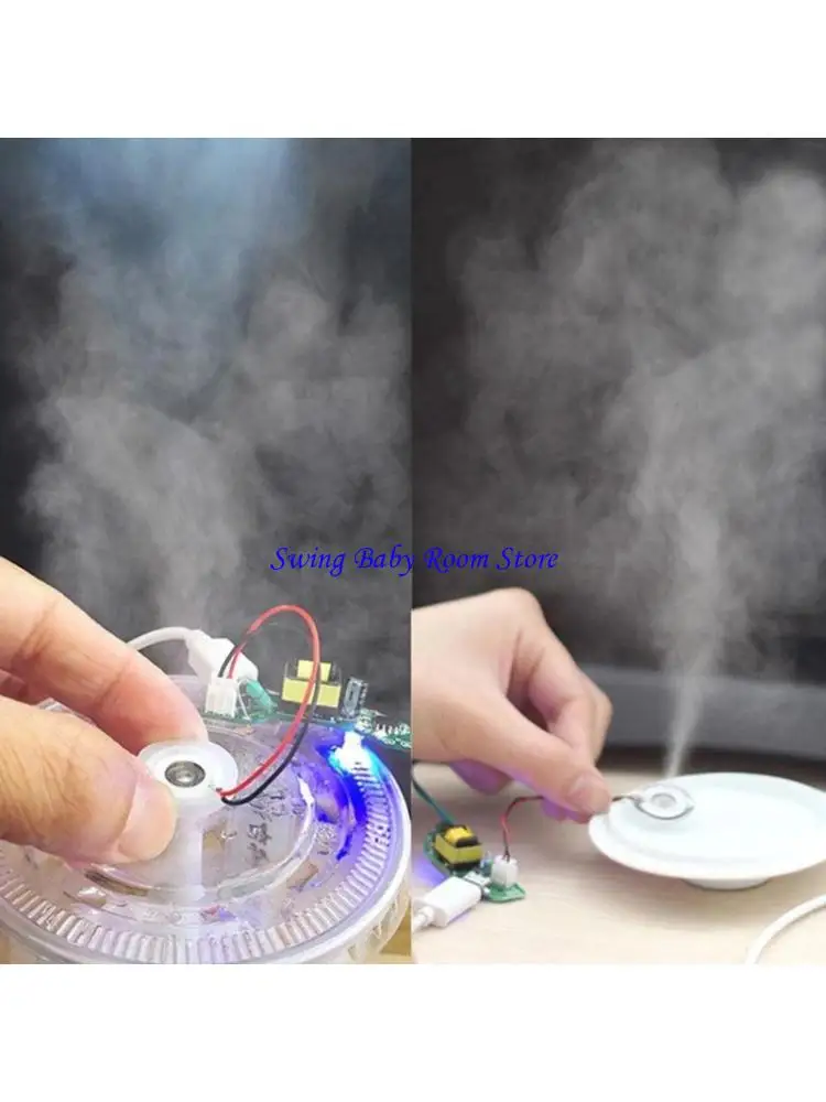 K1AD Household Humidifier Atomizer Universal Accessories 20mm Ultrasonic Fogger Maker Ceramics Discs, Easy to Operate