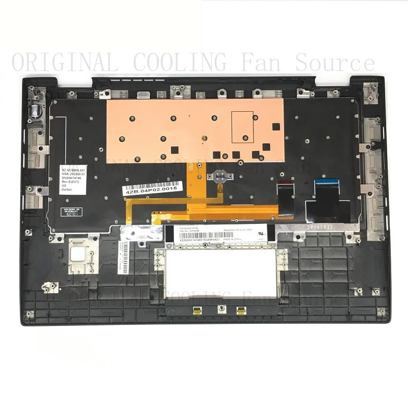 R+  01AV154 FOR Lenovo Thinkpad X1 Carbon 4th Gen C Shell Palmrest Backlit Keyboard