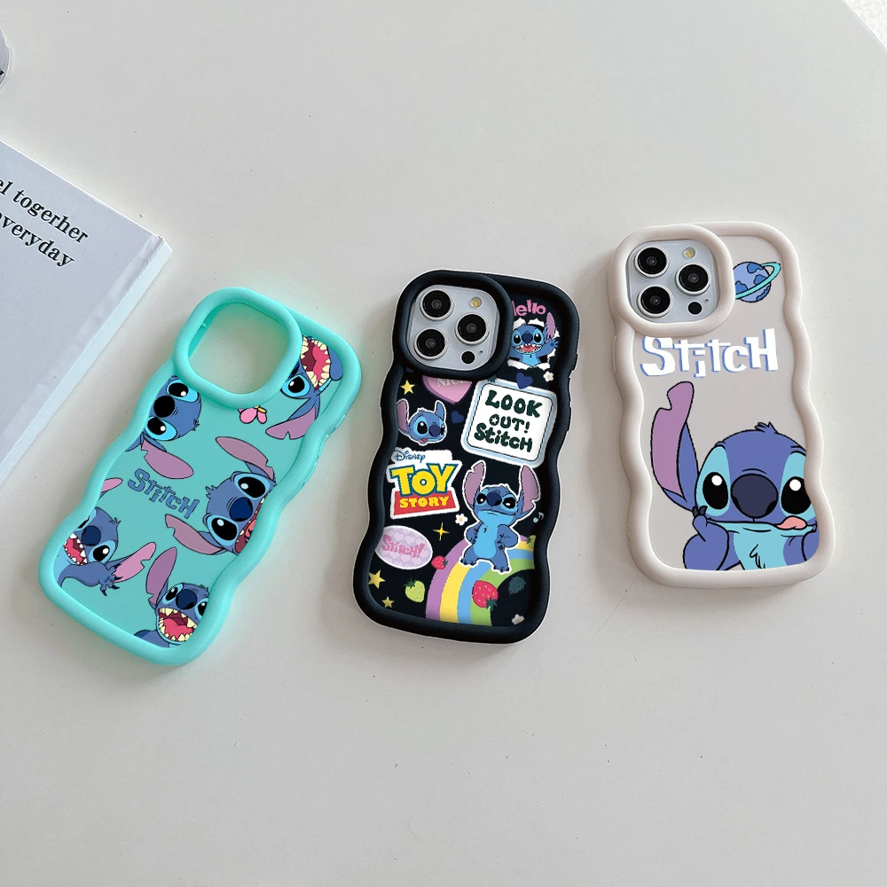 Disney Stitch Telefoonhoesje Voor Oppo A7 A9 A15 A 16K A17 A31 A38 A53 A54 A55 A57 A58 A74 A76 A79 A92 A98 4G 5G Cover