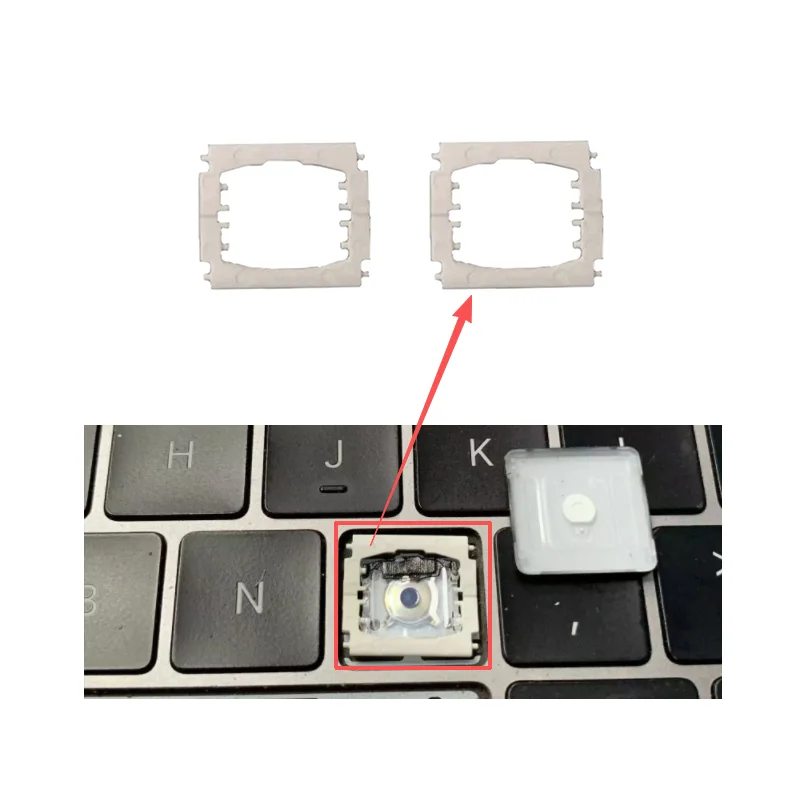 A1989 A1990 A1706 A1707 A1708 Letter keys Keycaps Hinges White Butterfly Clips For Macbook Pro 12