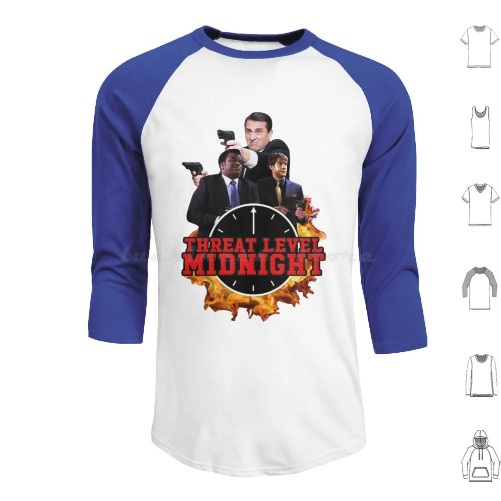 Threat Level Midnight Hoodies Long Sleeve The Office