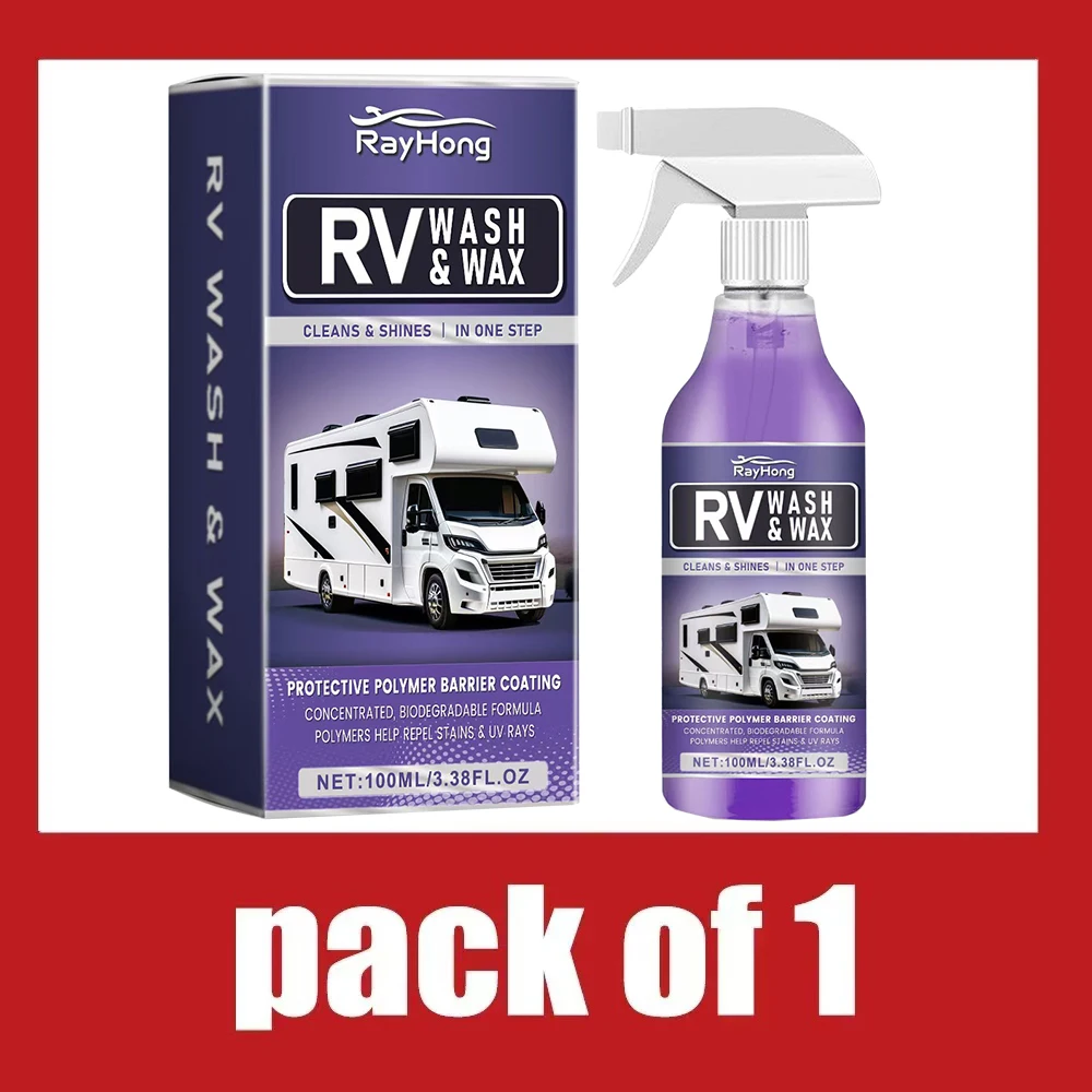 For Refer To Description Car Coating Agent 100ml Car Coating Agent Mild RV Cleaning Fluid Deep Nourishment Cars Boats