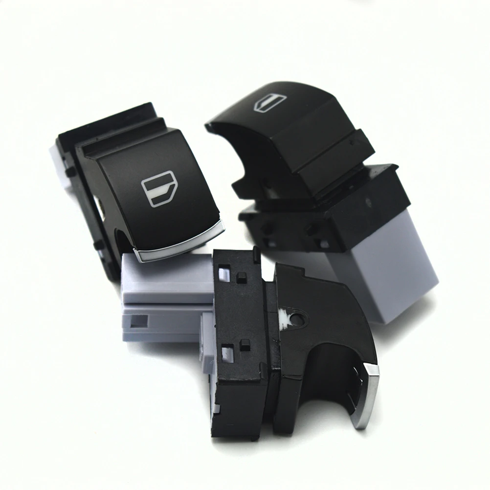 

Window Switch for Golf Mk5 Mk6 5 6 B6 CC Black ABS Plastic Door Switch Interior Parts Switches