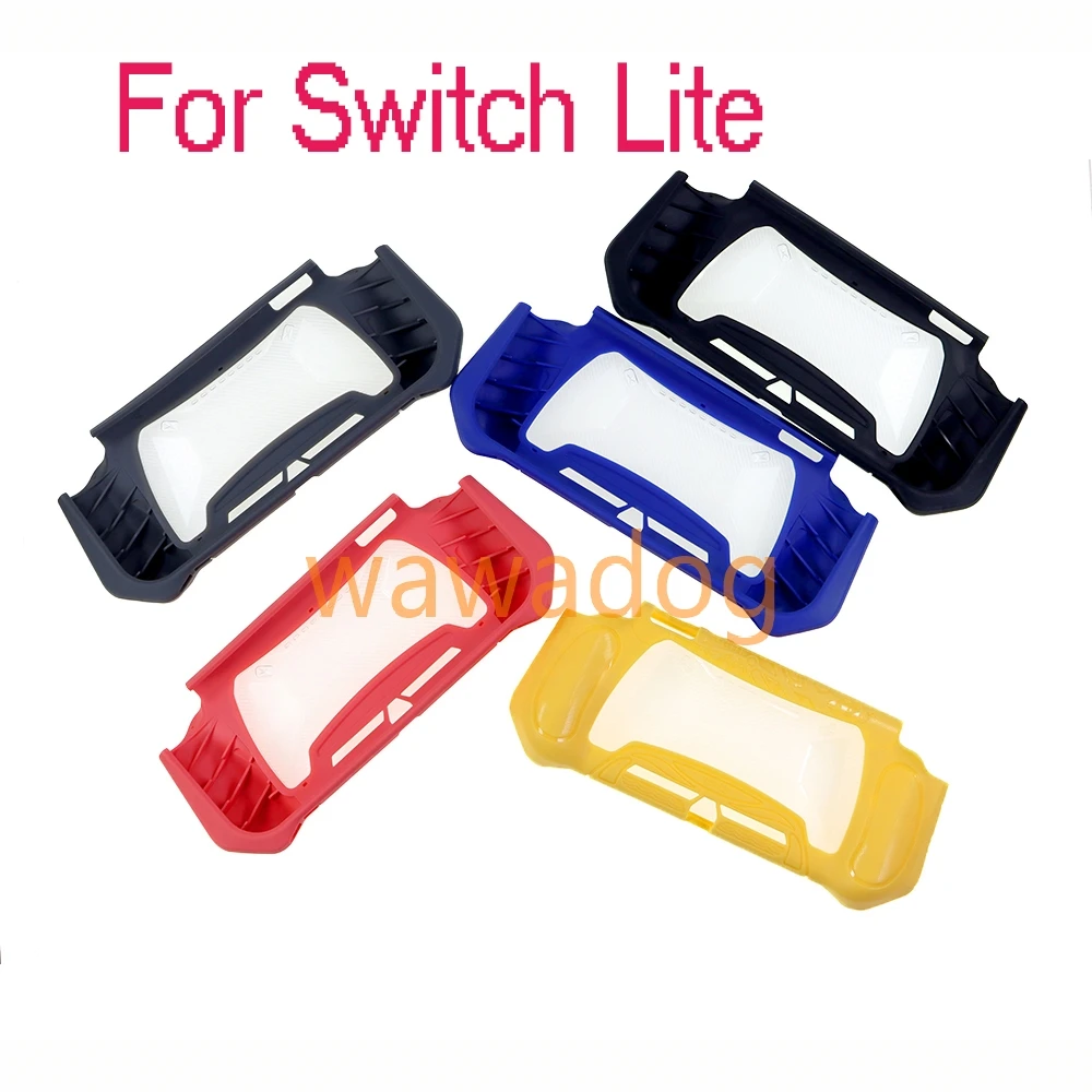 

8sets Transparent PC and TPU Shell Protective Case Protector Cover for Nintend Switch Lite Game Console