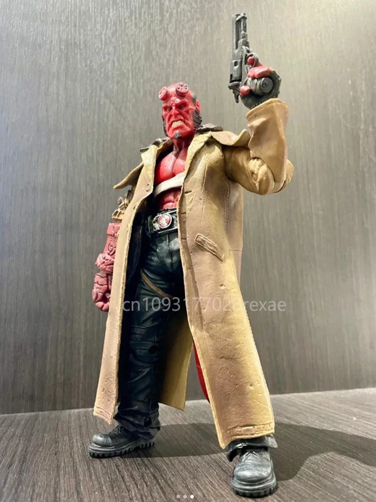 New Anime Figure Assemble Model Hellboy Action Figure Collection Model Toys Decoration Statue Model Toys For Kids Xmas Gift