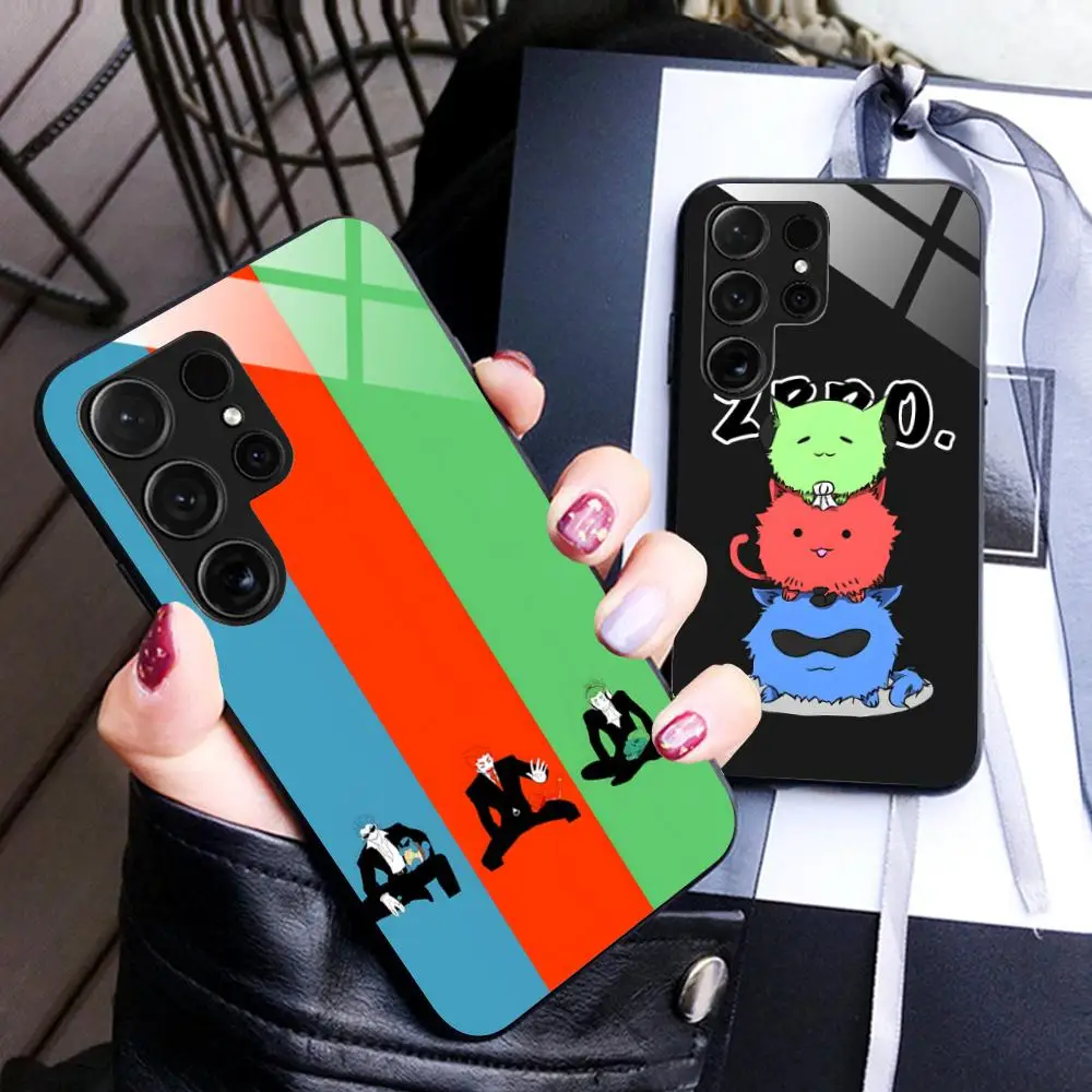 

Anime 2BRO Phone Case for Samsung Galaxy A56 55 54 53 52 51 36 35 34 23 16 15 5G Glass Protective Cover