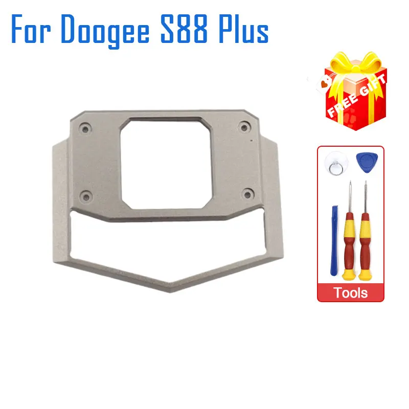 Original DOOGEE S88 Plus Rear Camera Metal Decorative Parts With Screws Replacement Accessories For Doogee S88 Plus Smart Phone
