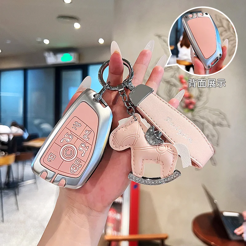 

High-End Car Key Cover Fob Case for Buick GL8 Century GL8 PHEV GL8 ES - Premium Protector Shell Accessories