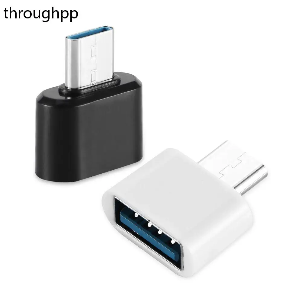 Portable For PC Tablet Type C OTG Type-C Connector Adapter Converter