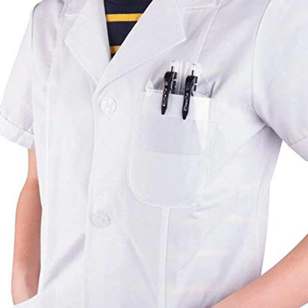 واقيات جيب مانعة للتسرب ، قلم بولي كلوريد الفينيل ، قميص ، مدرسة ، مستشفى ، مكتب ، مزيج الألوان ، 10 طقم