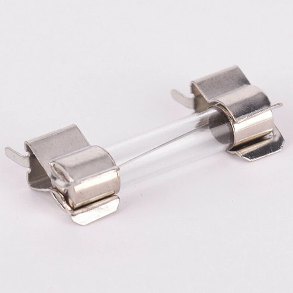 72Pcs 6x30mm Quick Fast Blow Glass Tube Fuse Assorted Kit 0.5A-30A 250V With Holders For Electrical Circuit Protection