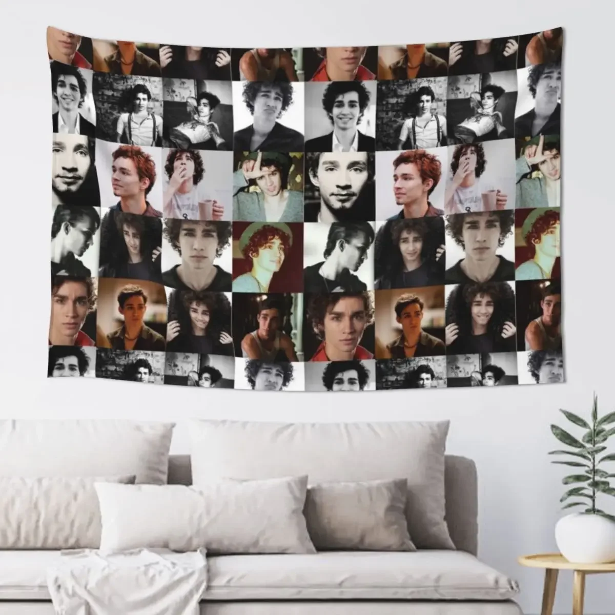 Robert Sheehan Tapestry Wallpaper Bedroom Decoration Aesthetic Tapestry