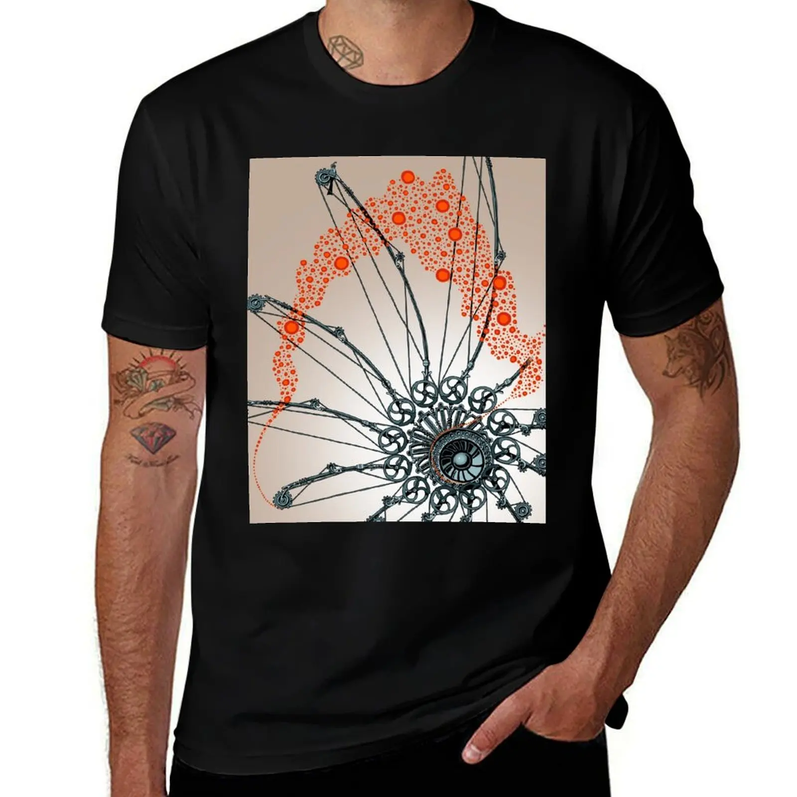 

Mechanical Abstract III T-Shirt funny t shirts cotton t shirt for man cotton t shirts man 100% T-shirt